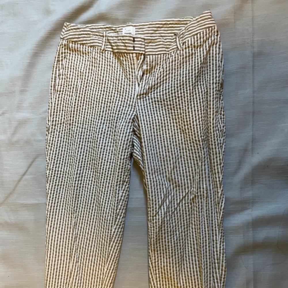 Striped Work Pants